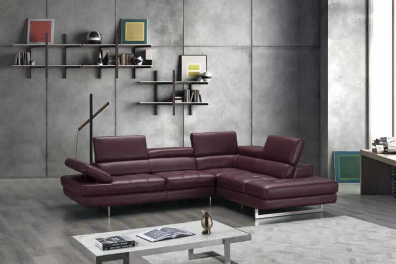 A761 Leather Sectional