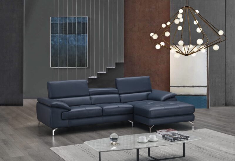 Italian Leather Mini Sectional