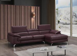 A973B Italian Leather Sectional