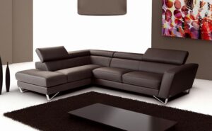 Sparta Sectional Chocolate Left