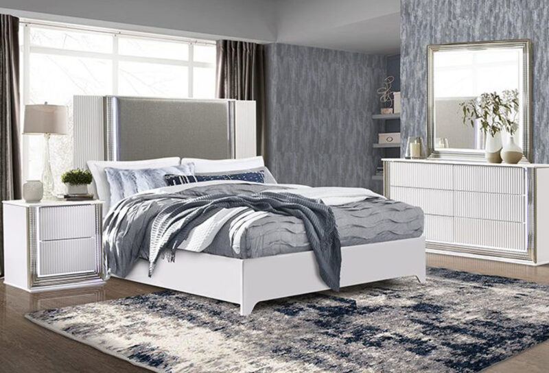 Aspen White Bedroom Set