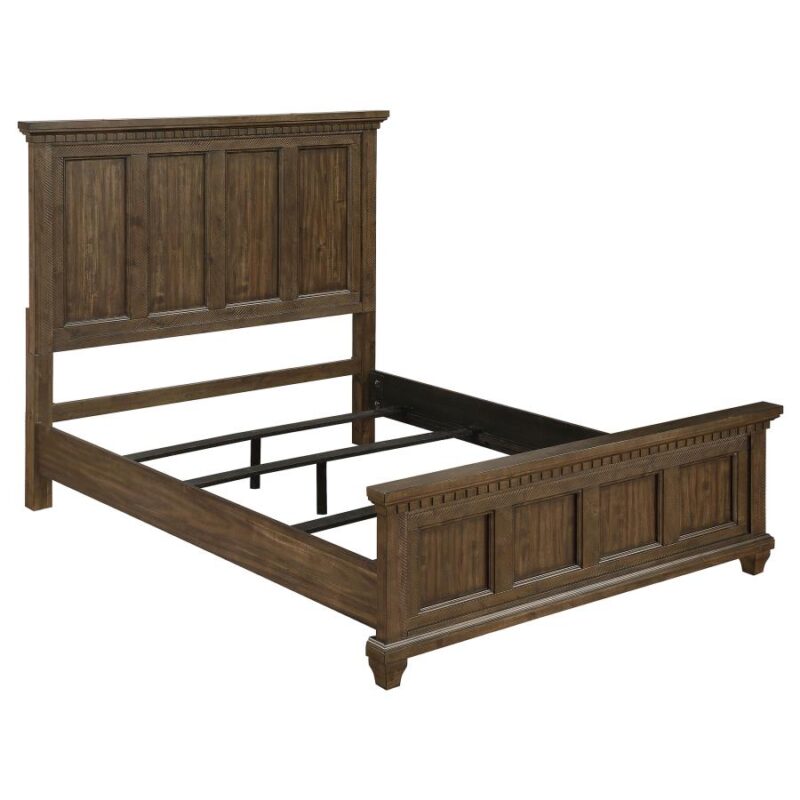 Bennington Rectangular Queen Bed Acacia Brown