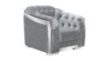 U341 SILVER VELVET Chair