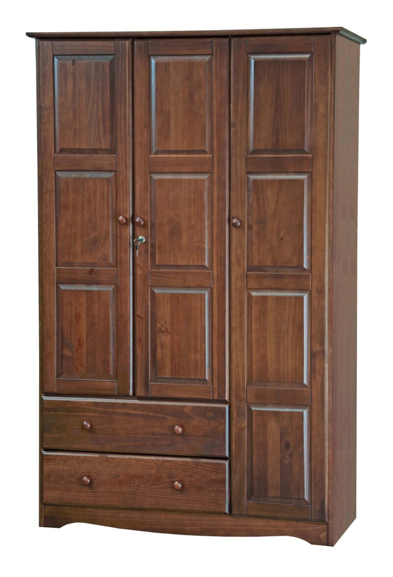 100% Solid Wood Grand Wardrobe