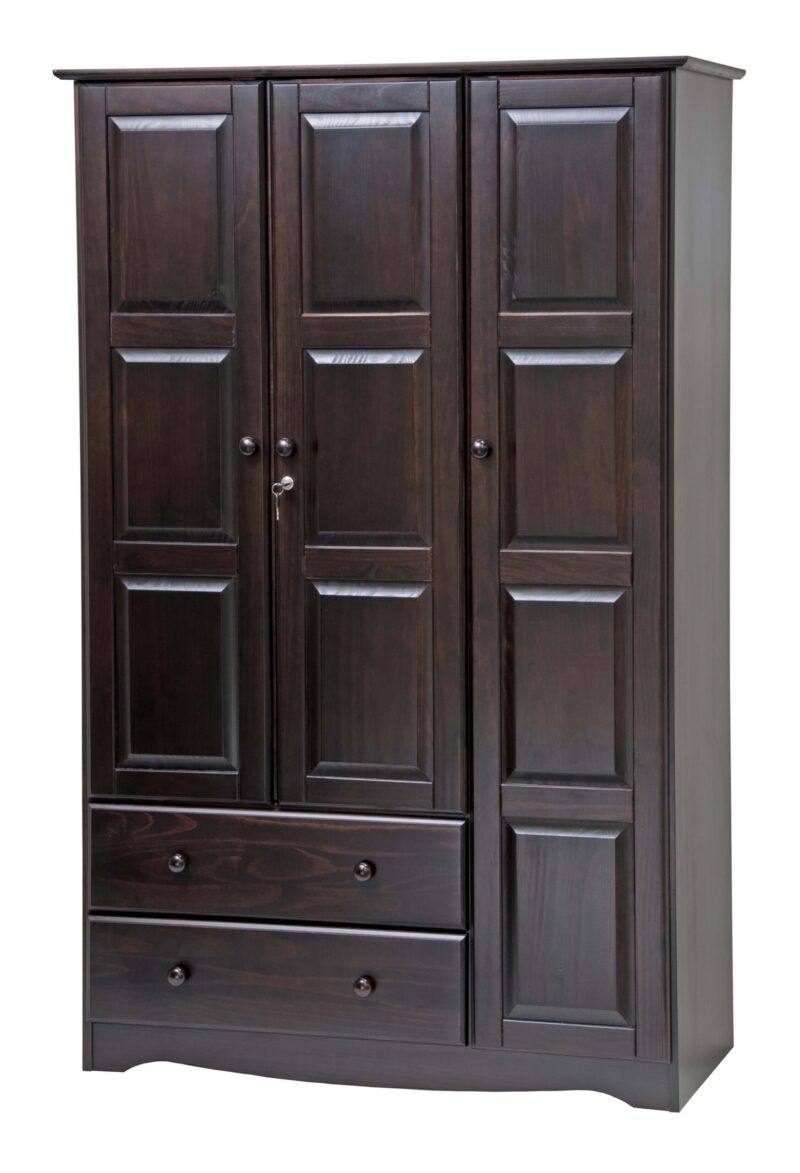 100% Solid Wood Grand Wardrobe