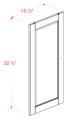 100% Solid Wood Modular Kitchen Pantry Raised Panel Door Kit