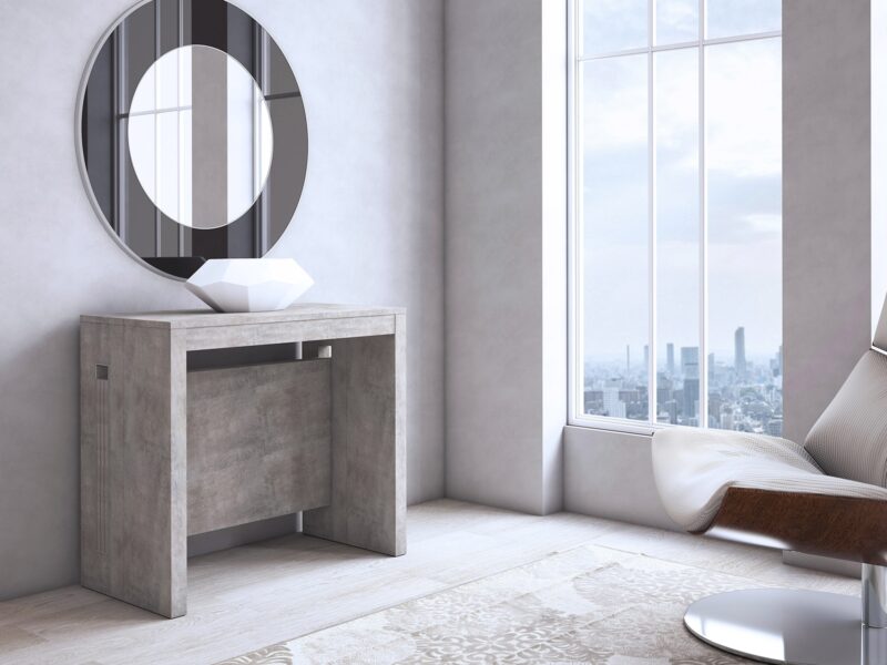 Erika extendable console table.