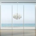 Crystal Cylinders Chandelier // 16 Lights // Dimmable