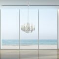 Crystal Cylinders Chandelier // 16 Lights // Dimmable