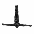Diver Wall Decor Sculpture // 22" Matte Black