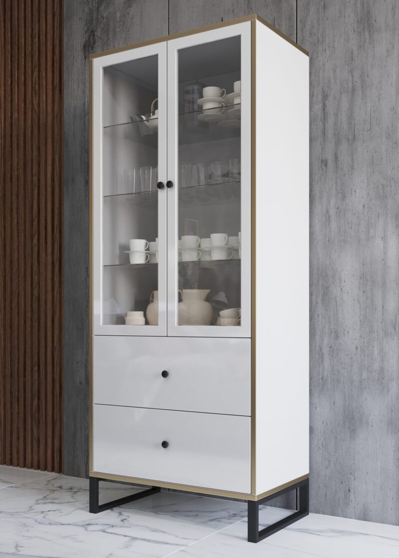 China Cabinet - Gloss 13 Big White