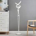 Munich LED White  63" Floor Lamp // Dimmable