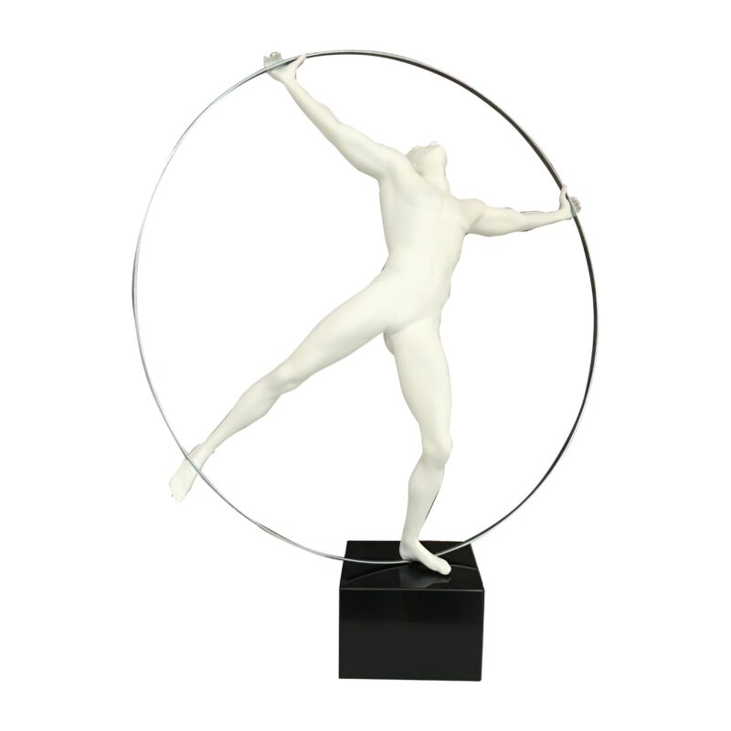 Ring Man Sculpture // White