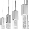 Sparkling Night Chandelier Vertical // XL  25  Light