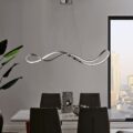 Xiamen LED Adjustable Chandelier // Chrome