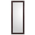 Phoenix Rectangular Standing Floor Mirror Black