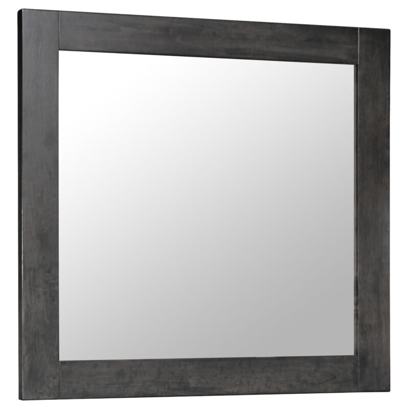 Lorenzo Rectangular Dresser Mirror Dark Grey