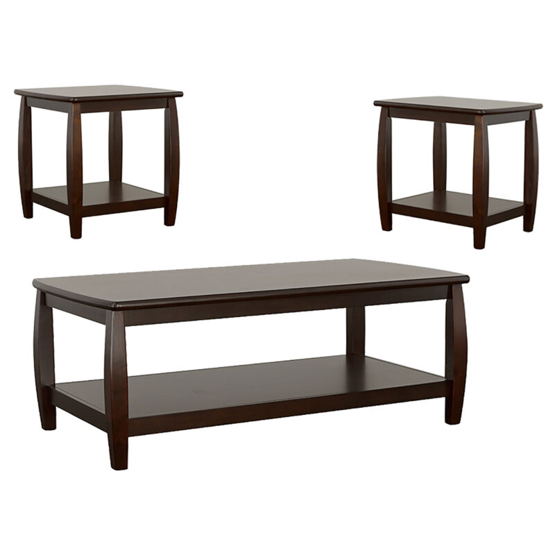 Dixon Rectangular Sofa Table with Lower Shelf Espresso