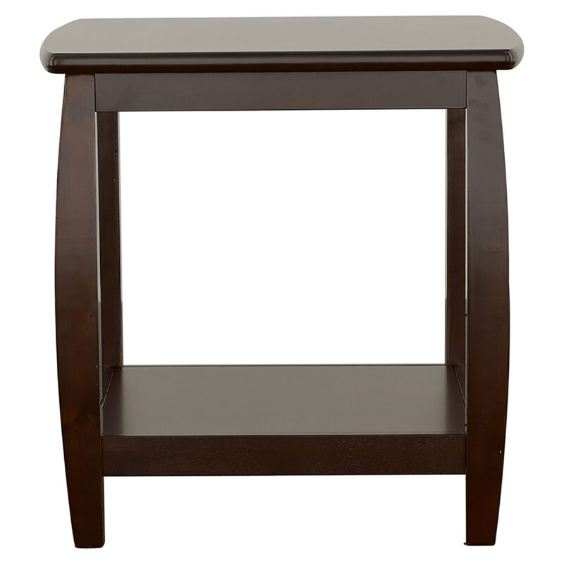 Dixon Rectangular Sofa Table with Lower Shelf Espresso