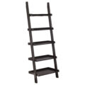 Colella 3-piece Storage Ladder Bookcase Set Cappuccino