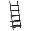 Colella 3-piece 1-drawer Ladder Desk Set Cappuccino