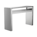 Edna 1-shelf Console Table Silver