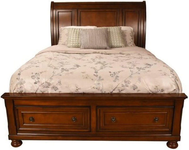 Baltimore Beds in Dark Walnut