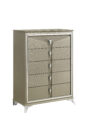 Samantha Bedroom Set Silver