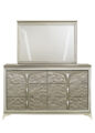 Samantha Bedroom Set Silver