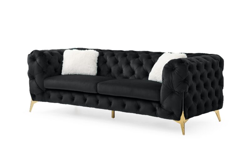 MODERNO BLACK SOFA