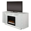 E1847-66-wh-26g Ethan Fireplace With Dual Led - White