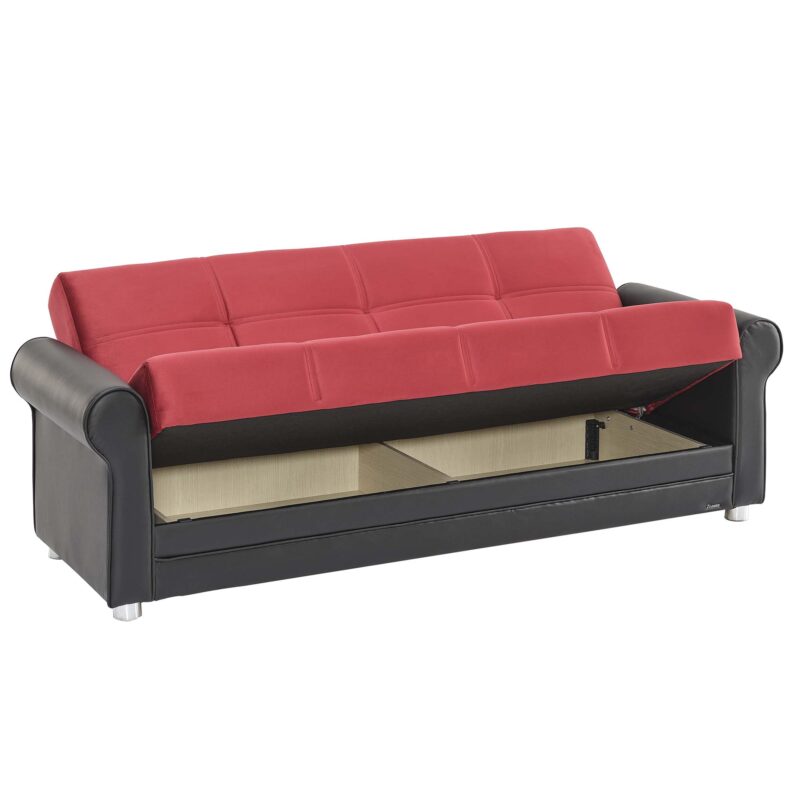 AVALON New Sofa Bed NANO BURGUNDY