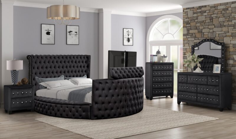 Maya Bedroom Set Black