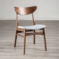 Skien Side Chair (2/CTN) Walnut