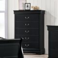 Louis Philippe Chest, Black