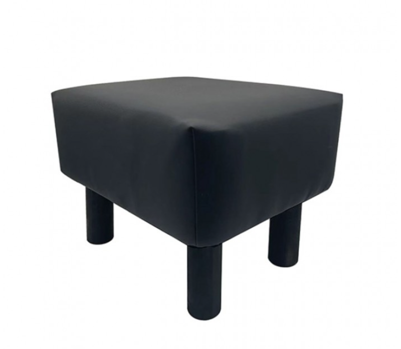 Vale Footstool (2/CTN), Black