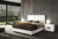 Dafne Queen Bed White