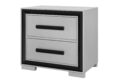 AMELIA GREY BLACK Nightstand