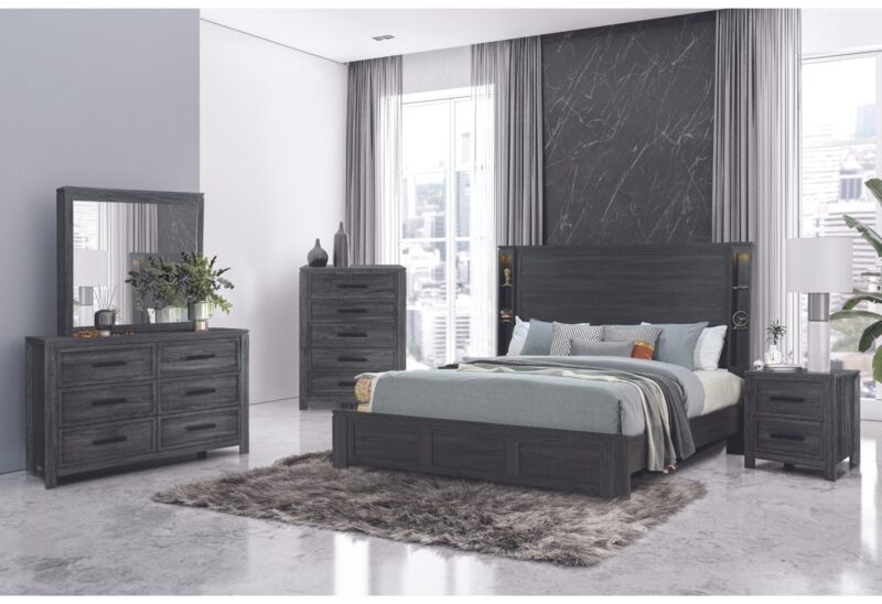 CYPRESS GREY Queen Bed