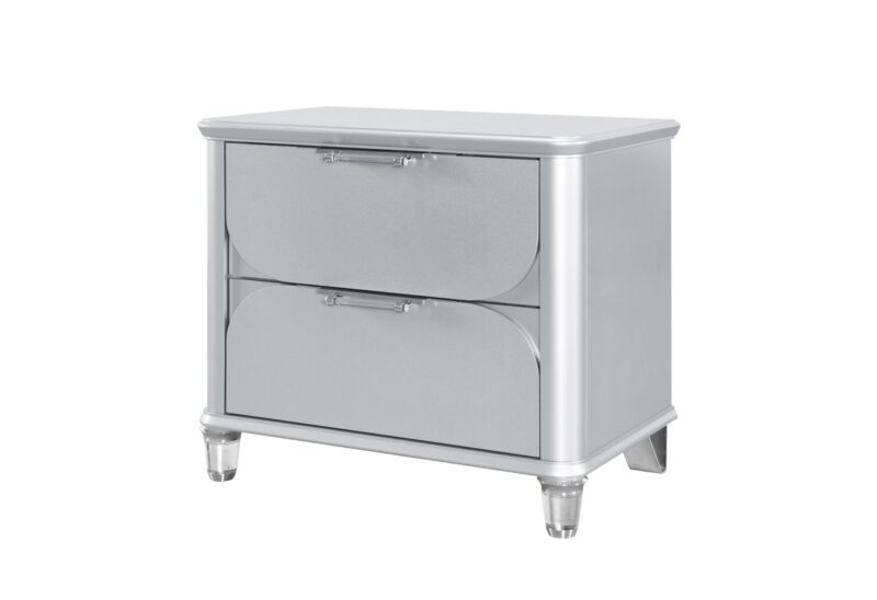 LANDO SILVER Nightstand