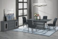 MONACO Dark Grey DINING TABLE