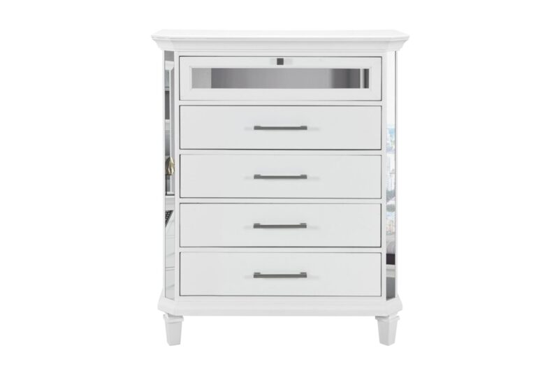 MARCO METALLIC WHITE Chest