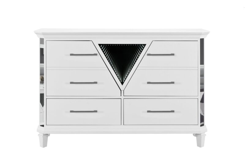 MARCO METALLIC WHITE Dresser