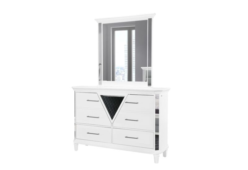 MARCO METALLIC WHITE Dresser