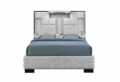 OSCAR GREY King Bed NO WOOD TRIM