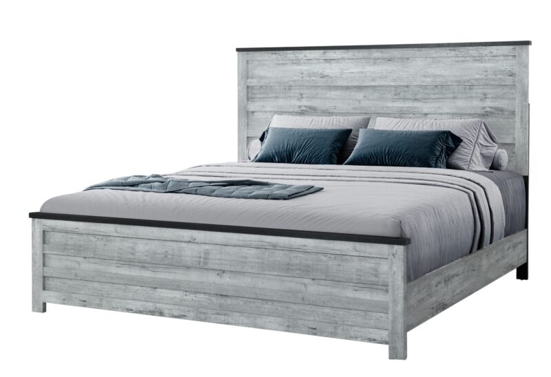 OZARK GREY WASH Full Bed