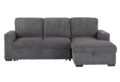 U2660 GREY L Sectional WITHOUT PULLOUT