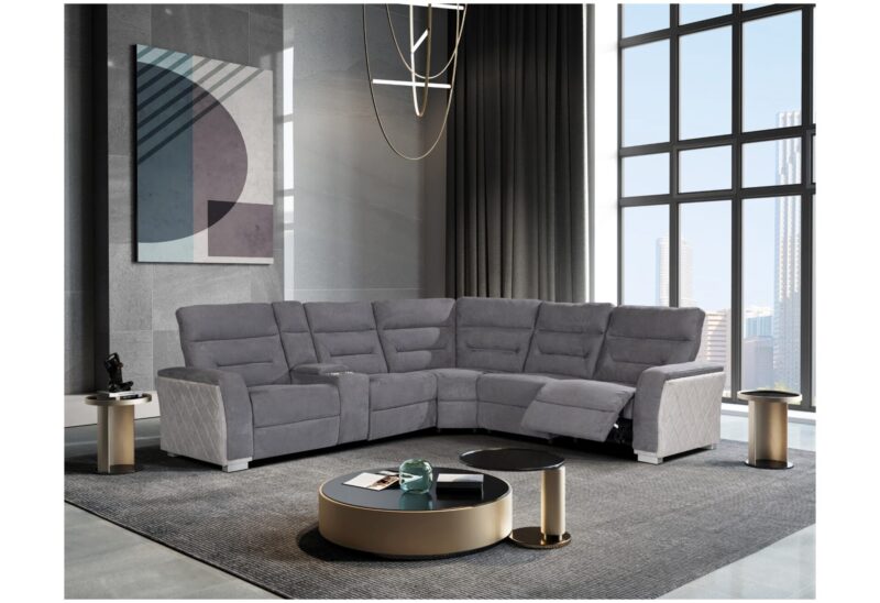 U2682 MIST/ASH SECTIONAL