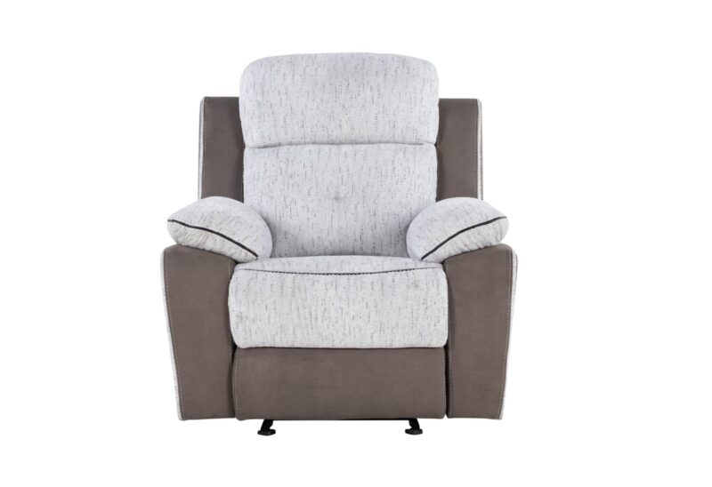 U5050 LIGHT GREY/DARK GREY 30 GLIDER RECLINER