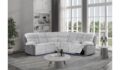 U6028 GREY SECTIONAL WITH LED